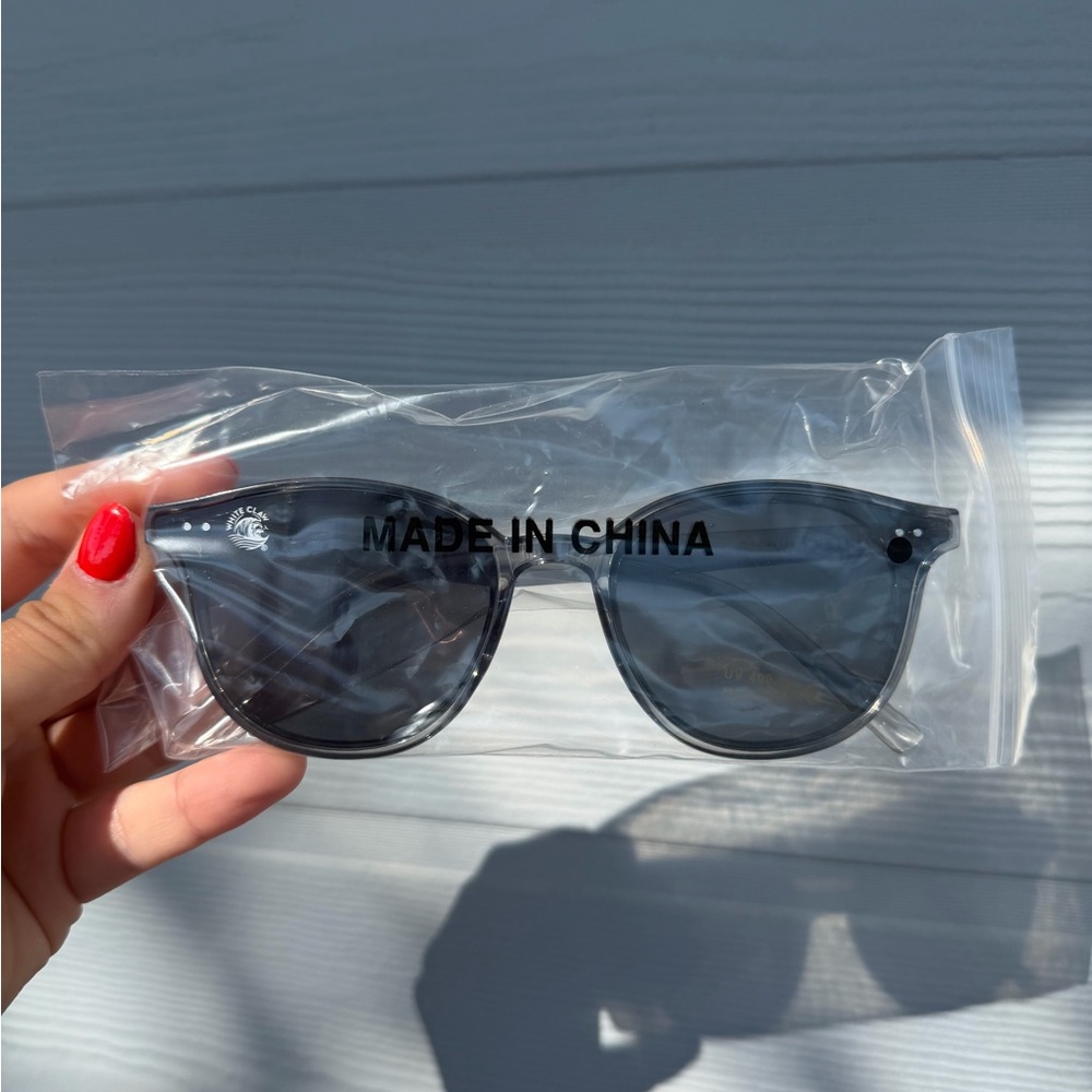 White Claw Cat Eye Sunglasses